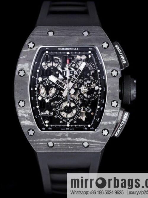 Z Factory Richard Mill RM11-FM Series RM 11-FM with 7750 Chronograph Mechanical Movement Fly Back Chronograph Automatic Watch