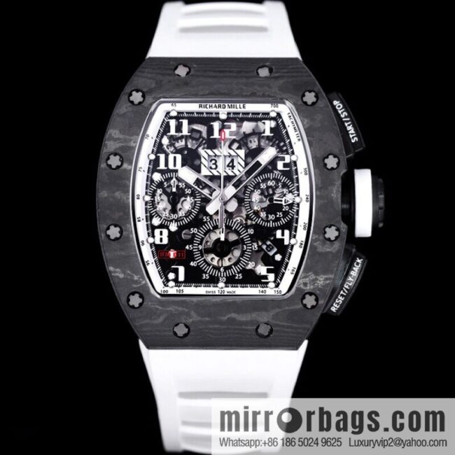 Z Factory Richard Mill RM11-FM Series RM 11-FM with 7750 Chronograph Mechanical Movement Fly Back Chronograph Automatic Watch