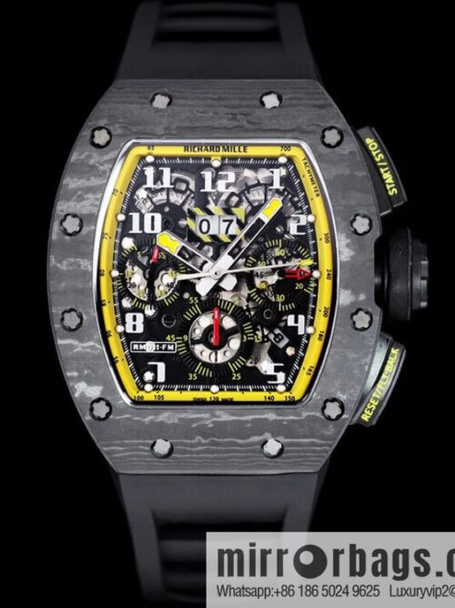 Z Factory Richard Mill RM11-FM Series RM 11-FM with 7750 Chronograph Mechanical Movement Fly Back Chronograph Automatic Watch