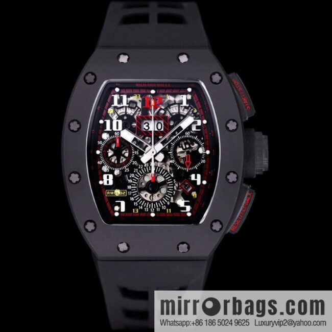 Z Factory Richard Mill RM11-FM Series RM 11-FM with 7750 Chronograph Mechanical Movement Fly Back Chronograph Automatic Watch