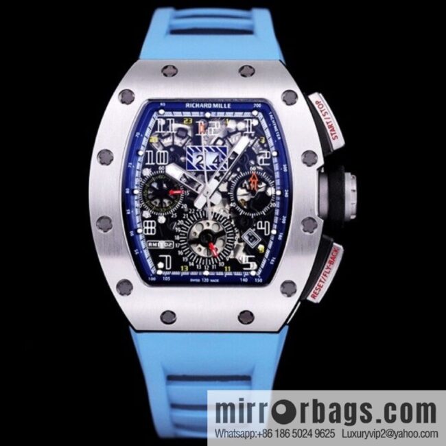 Z Factory Richard Mill RM11-FM Series RM 11-FM with 7750 Chronograph Mechanical Movement Fly Back Chronograph Automatic Watch