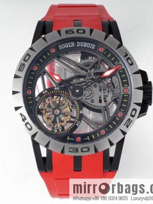 JB Roger Dubuis Excalibur Spidr (King Series) 🎮 RDDBEX0479 Hollow Flying Tourbillon Watch