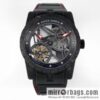 The new Roger Dubuis carbon fiber tourbillon is shocked! EXCALIBUR (King Series) DBEX0577 1. Exclusive custom Roger Dubuis RD.509SQ tourbillon manual core
