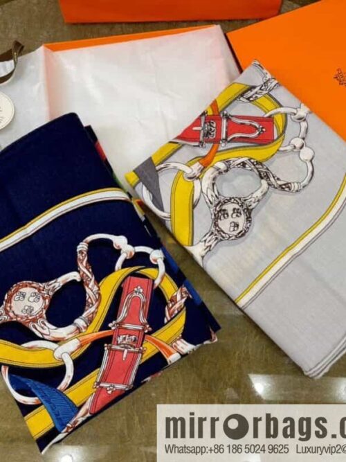 Hermes \"Cavalcado\" Shawl Scarf