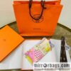 Hermes 21 summer new Maxi Twilly \"Fubao Grand Prix\" 100% silk ribbon