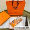 Hermes 21 summer new Maxi Twilly \"Fubao Grand Prix\" 100% silk ribbon