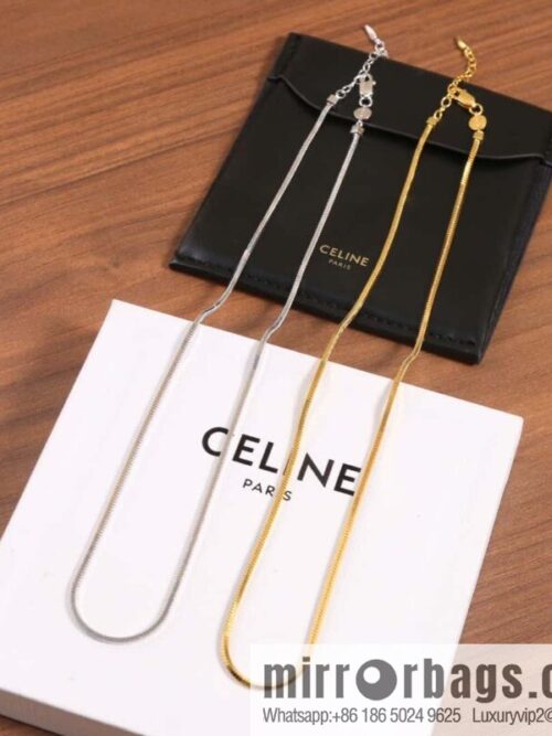IMG_7284-800x8003ezftcy1d4o143968_20250705042554.jpg ❗️New ❗️ ☀️ New ☑️ Celine snake bone chain necklace ☀️