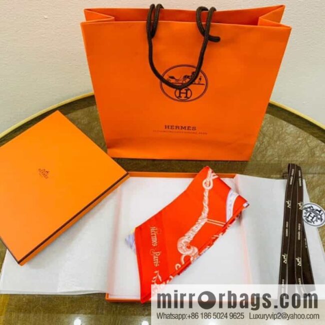 Hermes 21 summer new Maxi Twilly \"Horse Rider\" 100% silk ribbon