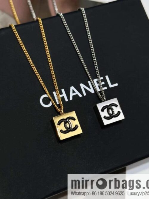 IMG_7441-800x8004rt4r5exouz111006_20250702082729.jpg ❗️New ❗️ Chanel necklace ☀️ new ☑️ Chanel medieval series square double c necklace ☀️