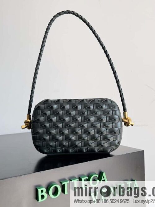 Bottega Veneta BV Knot | minaudiere: 717623 dark green