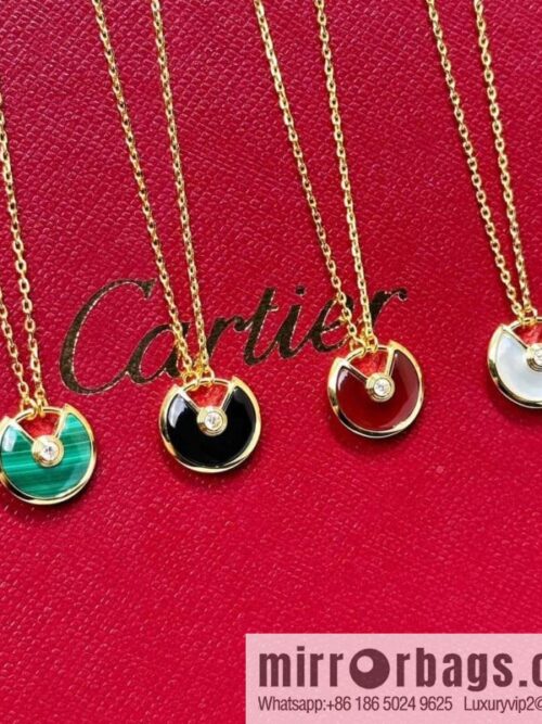 ❗CNC Version ❗ Rose Gold ☀ CARTIER Cartier Amulet Necklace ☀