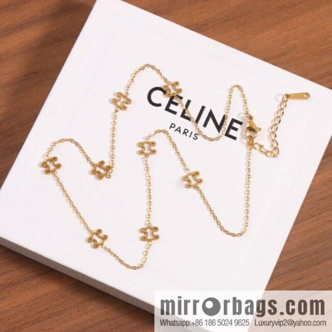 IMG_7646-800x800tct3vrcj2sb143829_20250705042149.jpg ☀️Celine Hollow Arc de Triomphe Necklace ☀️