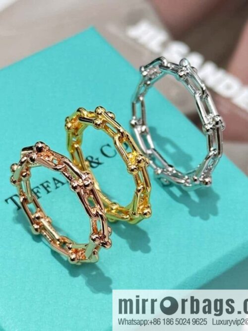 ☀️Original Order ☀️ Tiffany & co Tiffany HardWear Collection, Horseshoe Glossy Ring ☀️
