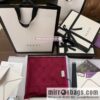 GUCCI Gucci GG jacquard fringed double-sided jacquard wool scarf