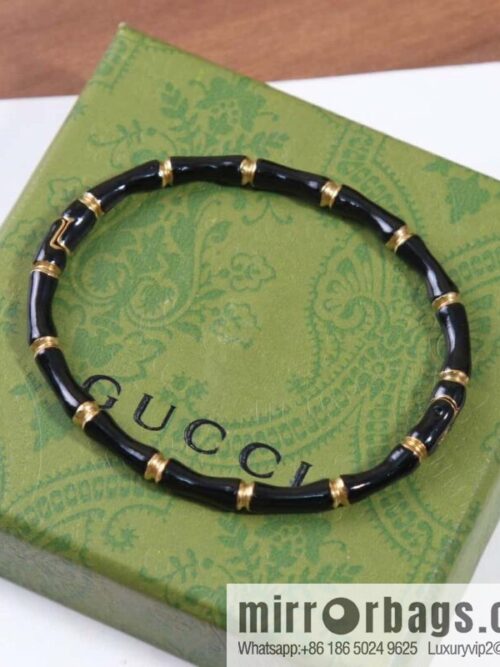 IMG_7916-800x8003ho0zyfo24d135877_20250704221516.jpg ☀️New gucci gucci black drip bamboo bracelet bracelet ☀️ average size 17