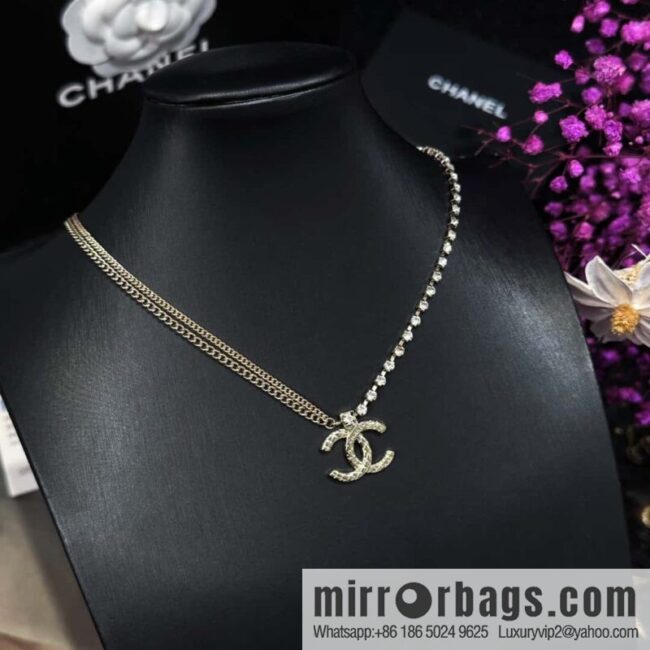 ❗️New ❗️☀️ New ☑️ Chanel Double Double C Diamond Necklace ☀️