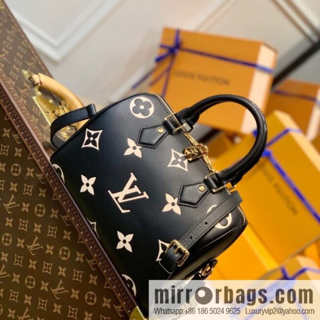 LV M46136 SPEEDY BANDOULIZRE 25 BAG Speedy Bandoulière 25 handbag M58947 black