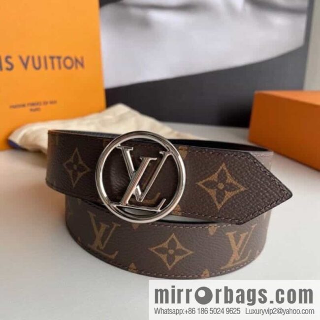 IMG_8110-2-800x800gws0vsgq1kq102069_20250702050112.jpg LV/Louis Vuitton, Gold Classic Round LV Buckle, Ladies LV Circle 35mm Double Sided Belt