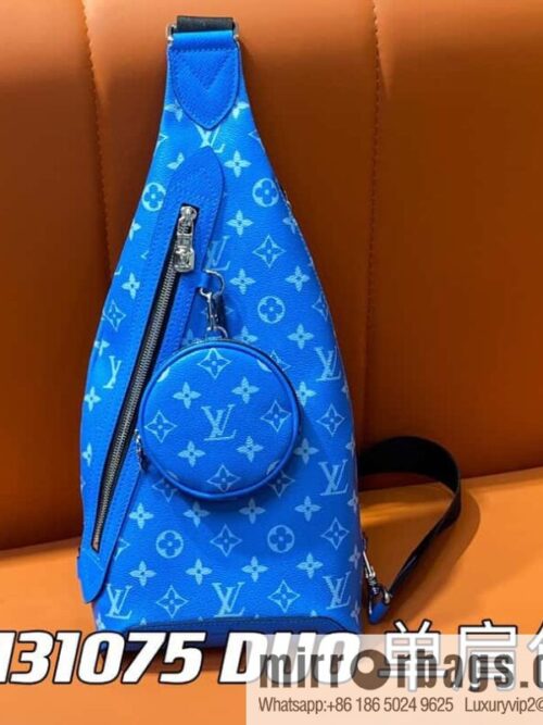 [Boutique‑grade] M31075 blue M30936 men\'s bag breast bag series DUO shoulder bag