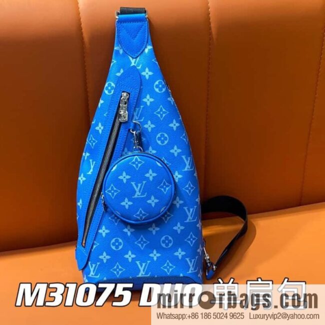 [Boutique‑grade] M31075 blue M30936 men\'s bag breast bag series DUO shoulder bag