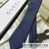 GUCCI Gucci 100% Top Jacquard Silk Double G Flower Tie