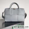 Bottega Veneta Large Grid Men\'s Briefcases Model 680120 Grey