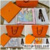 Hermes \"Atlantis\" 100% silk scarf