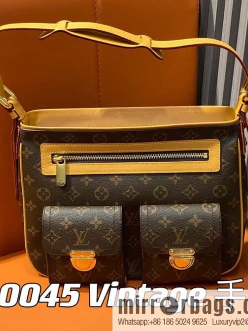 [Premium‑quality] M40045 monogram medieval bag Manhattan shoulder bag series vintage handbag