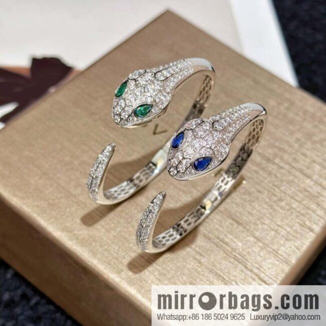 ❗️Popular ❗️ ☀️ Bulgari BVLGARI latest series SERPENTI snake head bracelet  ☀️