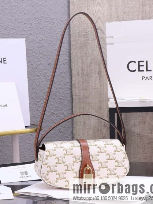 [Premium quality, all-steel hardware 】 𝗖𝗘𝗟𝗜𝗡𝗘 | 𝗧𝗔𝗕𝗢𝗨 𝗖𝗟𝗨𝗧𝗖𝗛 𝗕𝗮𝗴 padlock bag, model: 101593