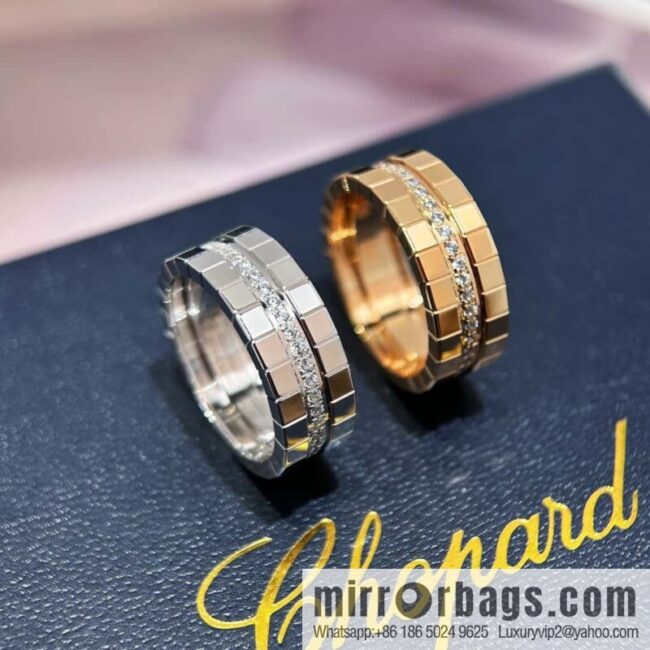❗️New ❗️ [Style] Chopard ICE CUBE Single Row Diamond Ring