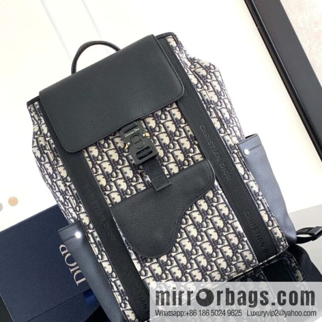 IMG_918020240217-221621-800x8005nrigkirgd510175_20250716002547.jpg DIOR Oblique printed saddle backpack