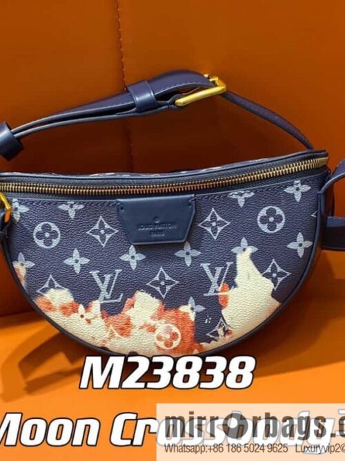 [Boutique‑grade] M23838 blue, flame moon bag series, this LV Moon Crossbody handbag.