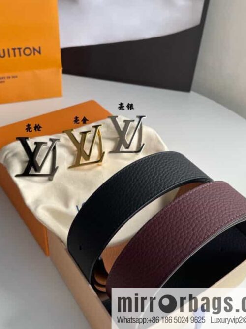 IMG_92660-1-800x800ukmaekd0nnl101977_20250702045842.jpg LOUIS VUITTON Louis Vuitton counter hanging buckle double-sided lychee lychee black/khaki belt