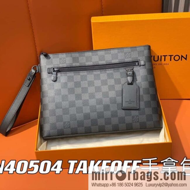 [Premium‑quality] N40504 Haige, clutch bag series TAKEOFF clutch bag