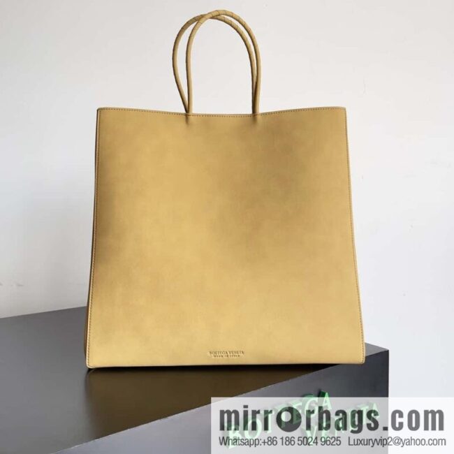 Bv 2023 early autumn new product Brown Bag fun kraft paper bag, model number: 741557 large leather paper tray