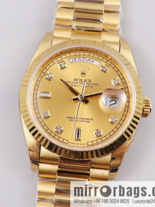 EW Boutique, Rolex Week Diary 36 Ultimate Edition, Original 3255 Automatic Mechanical Movement 128238 Series Watch
