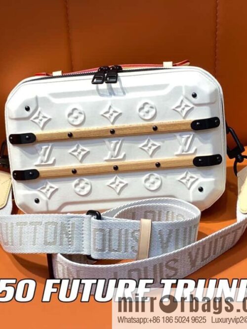 [Boutique‑grade] M21950 beige, men\'s bag box bag box series FUTURE TRUNK handbag
