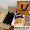 LV Louis Vuitton 100% wool Monogram Eclipse men\'s scarf