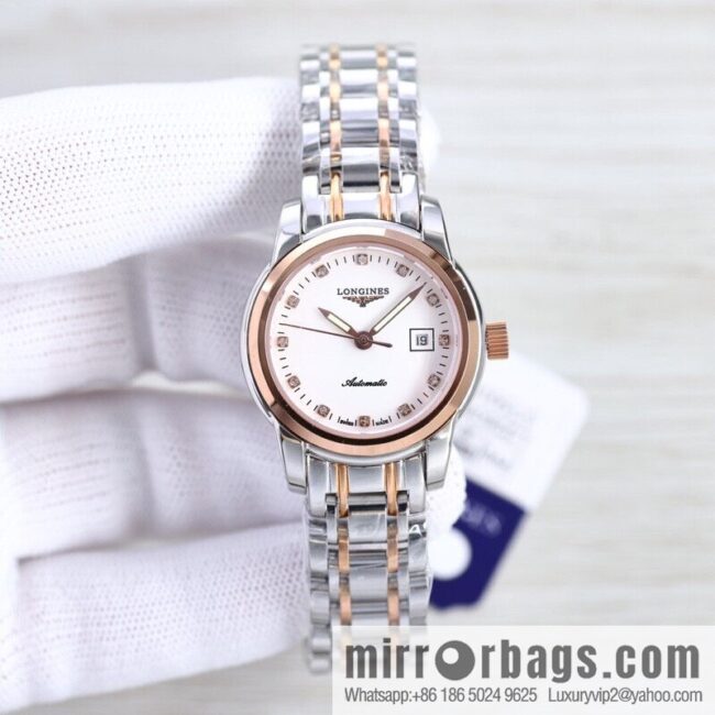 New version: LONGINES/Longines-Soymea series L4, 263.3-7, mechanical women\'s watch