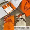 Hermes Handmade curled cashmere and silk blend shawl