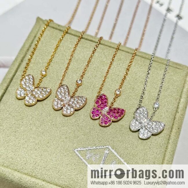 IMG_9736-800x800p3ikkc0zofp91637_20250702003829.jpg ❗️Classic ❗️ ☀️ Original ☀️ Van Cleef & Arpels Full Diamond Butterfly Necklace ☀️