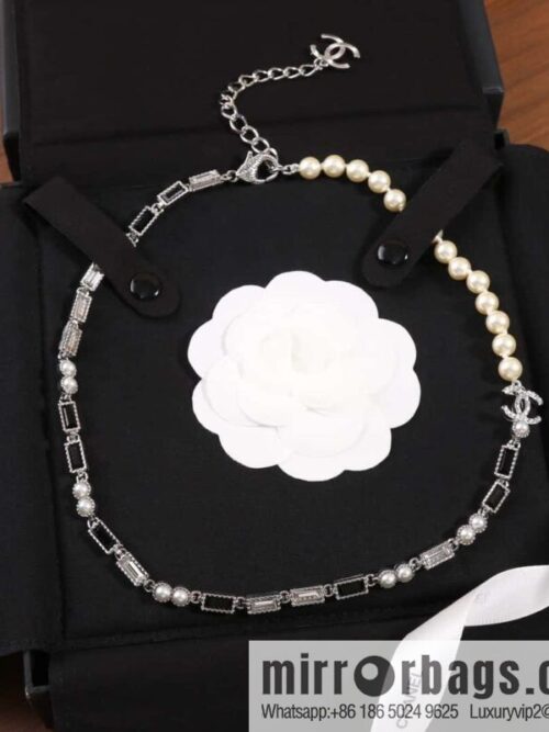 IMG_9754-800x800oxifmdozhdf135293_20250704215610.jpg ☀️New ☑️ Chanel Rectangle Black Diamond Pearl Necklace