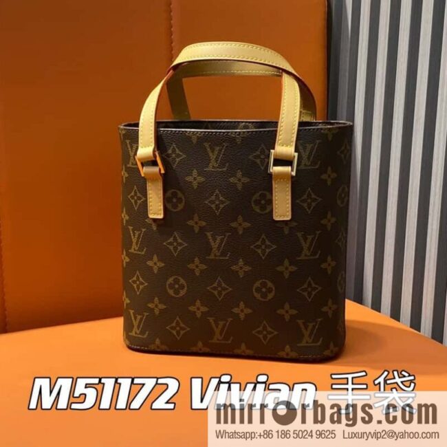 [Premium‑quality] M51172 monogram yellow skin, slightly An medieval bag series monogram (yellow skin)
