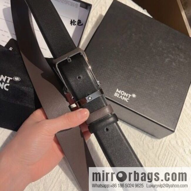 MONTBLANC Montblanc with leather waist belt 3.5cm