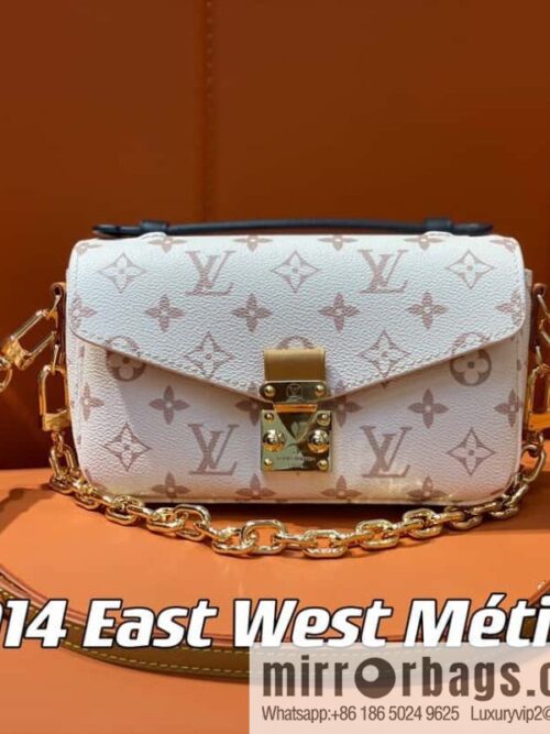 [Boutique‑grade] M46914 white flower M46279 mailman bag series LV mailman bag out of small East West Métis handbag