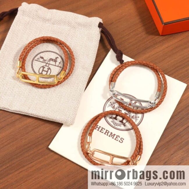 HERMES Roulis double ring bracelet bracelet