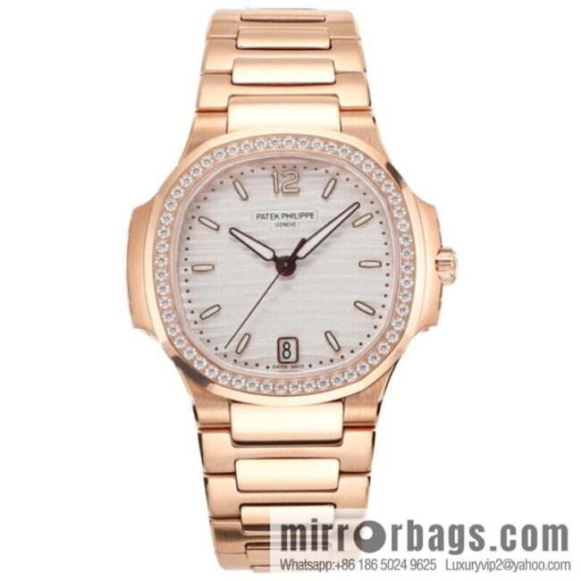 MS Factory New Product!!! Patek Philippe Sports Elegance Series Nautilus Women\'s 7118 Model 1. New Customized Edition Cal.324SC Integrated Self-winding Movement Watch