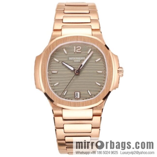 MS Factory New Product!!! Patek Philippe Sports Elegance Series Nautilus Women\'s 7118 Model 1. New Customized Edition Cal.324SC Integrated Self-winding Movement Watch