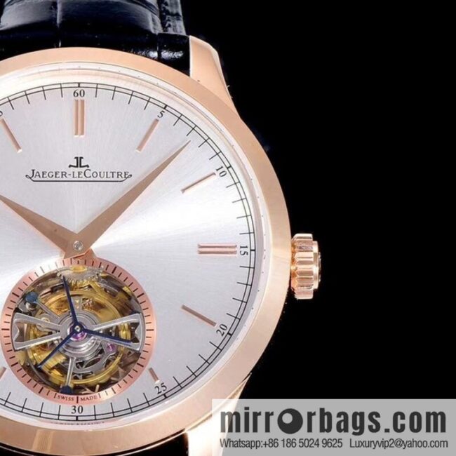 Jaeger-LeCoultre 1662451 Series Cal798 Automatic True Tourbillon Power Reserve 45 Hours Italian Cowhide Diameter: 42mm
